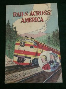 RAILS ACROSS AMERICA Giveaway Comic VG+ Condition