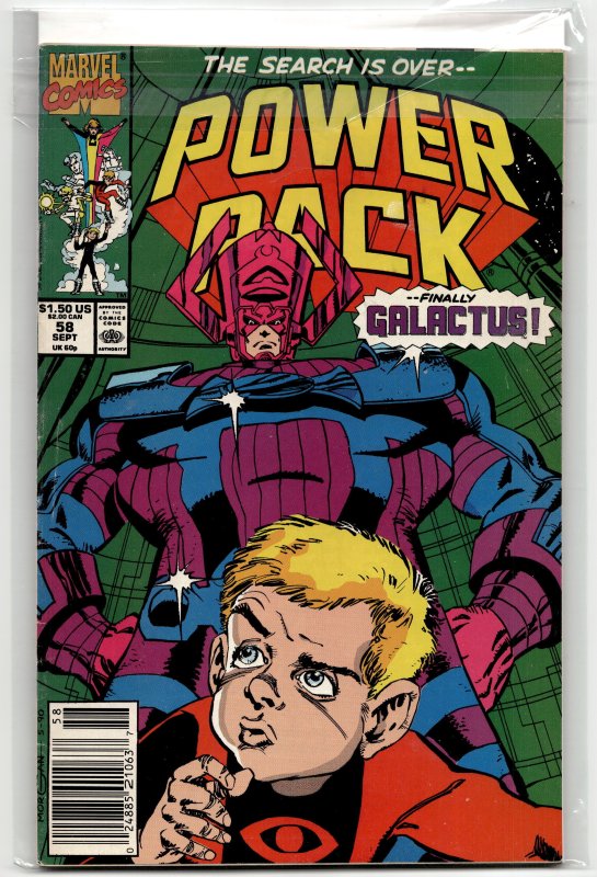 Power Pack #58 (1990) Power Pack