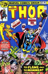 Thor #247 FN ; Marvel | May 1976 Firelord