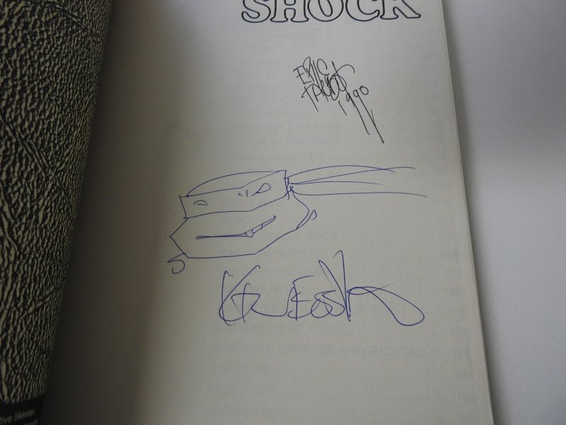 Shell Shock Vol 1 1st Print Signed and Remark Eastman/Laird+ NM- Unread!!