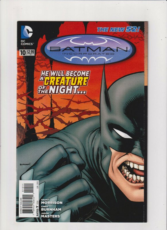 Batman Incorporated #10 NM- 9.2 DC Comics New 52 2013 Grant Morrison 761941306421