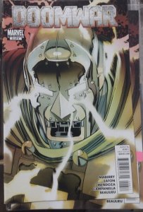 DOOMWAR # 6 2010 MARVEL  doctor doom X MEN BLACK PANTHER