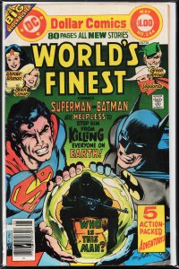World's Finest Comics #244 (1977) Superman and Batman [Key Issue]
