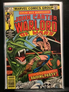 John Carter Warlord of Mars #4 (1977)