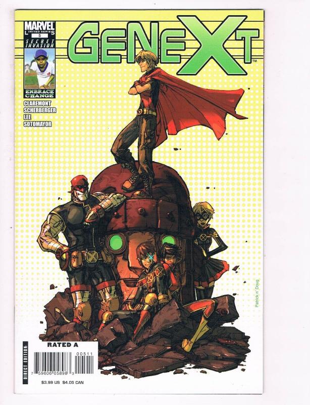 Genext # 5 VF Marvel Comic Book Limited Series X-Men Cyclops Wolverine S80