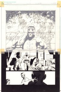 Predator #4 p.1 - Running Splash - 2010 art by Javier Saltares