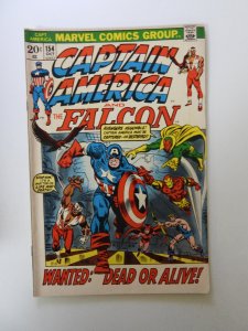 Captain America #154  (1972) FN/VF condition