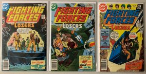 Our Fighting Forces lot #138-181 Losers DC (average 5 VG/FN) 43 diff (1972-'78)