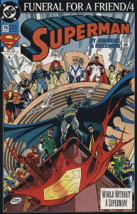 Superman (2nd Series) #76 VF/NM ; DC