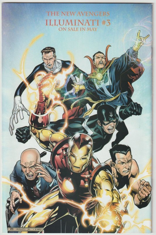 New Avengers: Illuminati--Secret History #1 (2007, Marvel), NM+ condition (9.6)