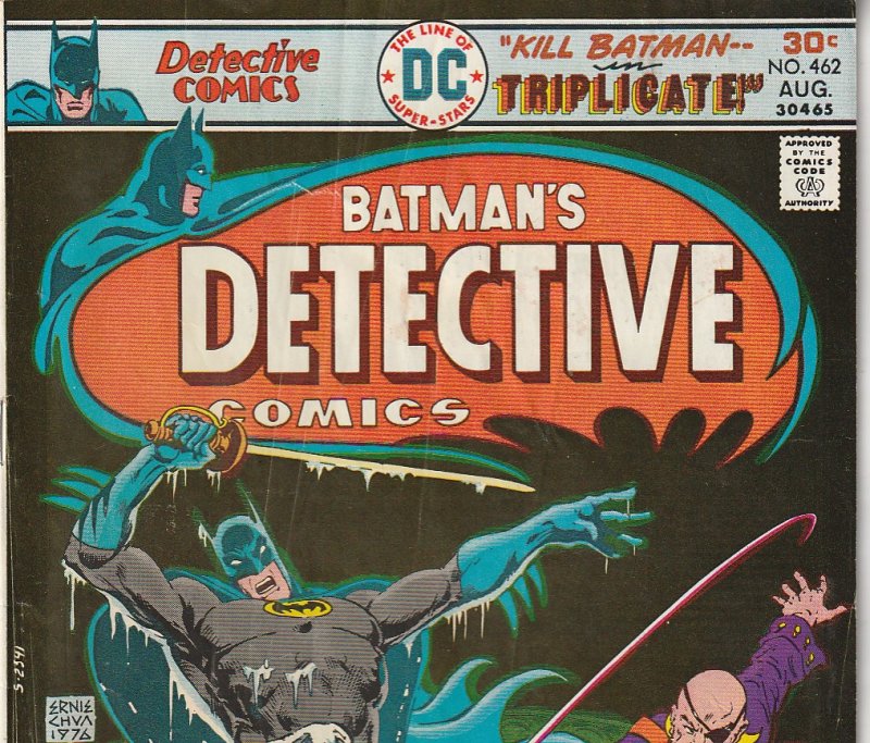 Detective Comics(vol. 1) # 462 Batman x 3