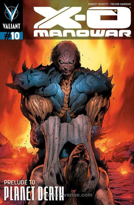 X-O Manowar (3rd Series) #10 VF/NM; Valiant | save on shipping - details inside