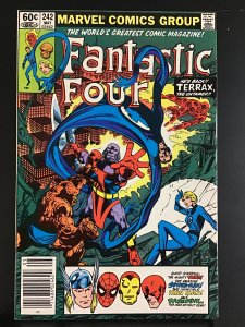 Fantastic Four #242 Newsstand Edition (1982)