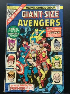 Giant-Size Avengers #5 (1975)