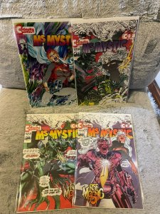 Lot of 4 Books MS MYSTIC Volume 2: #1-4 Continuity Comics 