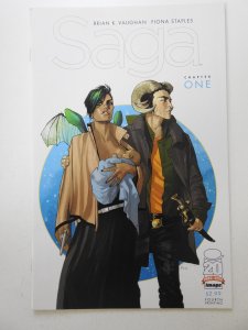 Saga #1 4th Printing Variant (2012) Beautiful VF-NM Condition!