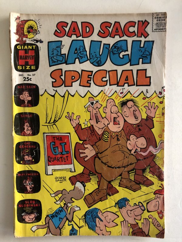 Sad Sack laugh special#27,VG, baker art