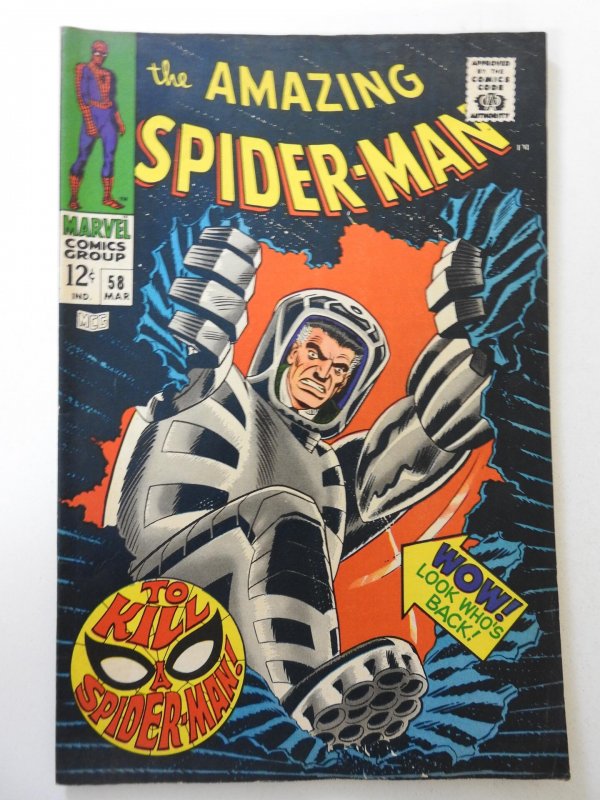 The Amazing Spider-Man #58 (1968) FN Condition!