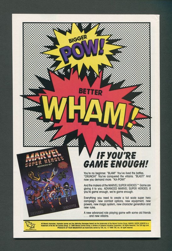 Fantastic Four #301  / 9.2 - 9.4 NM  / Newsstand /  April 1987