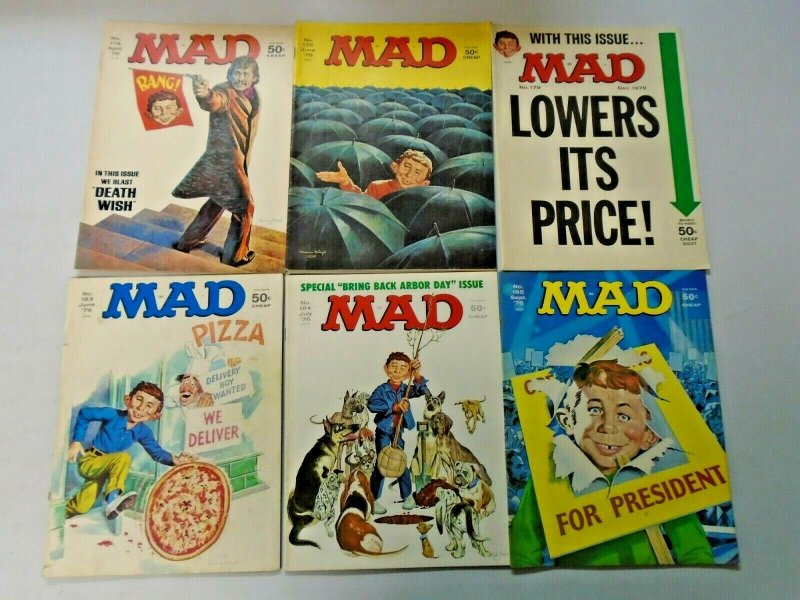 Late 70's MAD Magazine Lot 20 Different (1975-1979)