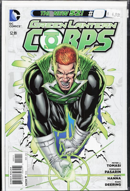 Green Lantern Corps #0 (2012) Green Lantern Corps