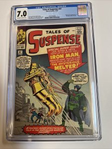 Tales Of Suspense (1963) # 47 (CGC 7.0 OWTWP) 1st App Melter Bruno Horgan