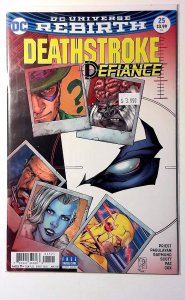 Deathstroke #25 B (2018) DC Comics Var 1st Print Comic Book