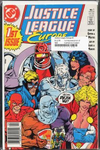 Justice League Europe #1 (1989) Justice League [Key Issue]