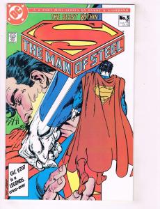 Lot Of 2 Man Of Steel DC Comic Books # 2 5 VF/NM 1st Print Batman Flash HJ2