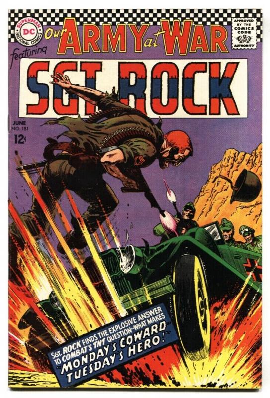 OUR ARMY AT WAR #181-SGT. ROCK-COOL ISSUE VF