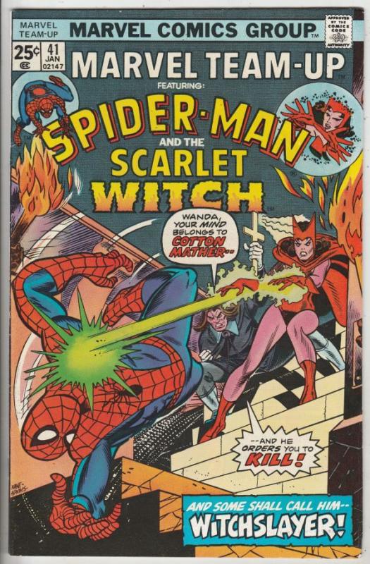 Marvel Team-Up #41 (Jan-76) NM- High-Grade Spider-Man