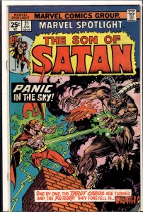 Marvel Spotlight #21 (1975) Son of Satan