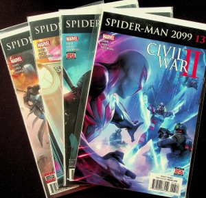 Spider-Man 2099 #13-16 (Aug-Oct 2016, Marvel) - 4 comics - Near Mint