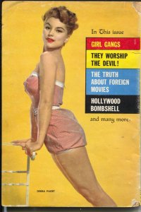 Candid 5/1954-Manly-Girl Gangs-Jane Russell-Terry Moore-exploitation-VG