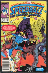 Speedball #1 Newsstand Edition (1988) Speedball