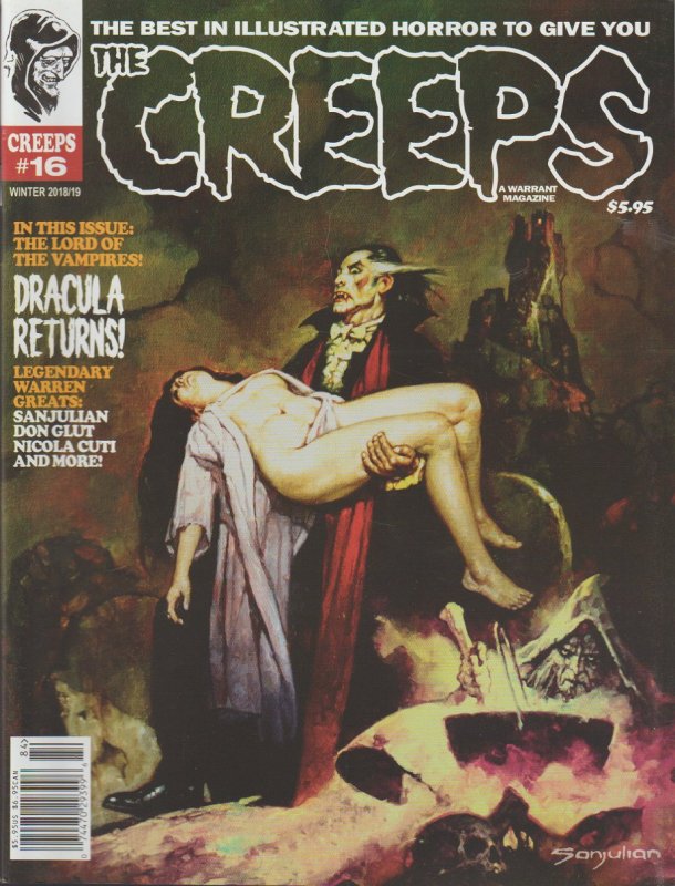 THE CREEPS #16 - FIRST PRINTING - COMIC HORROR MAGAZINE