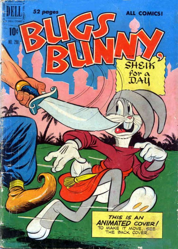 Four Color Comics (2nd Series) #298 GD ; Dell | low grade comic Bugs Bunny