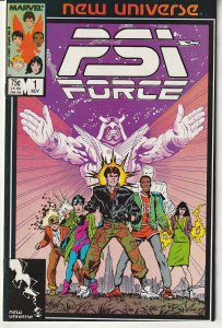 Psi-Force(New Universe) #1 (1986)