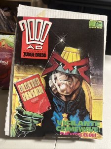 2000AD featuring Judge Dredd Prog 601