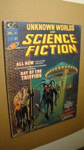 UNKNOWN WORLDS OF SCIENCE FICTION 1 *SOLID* TRIFFIDS RAY BRADBURY