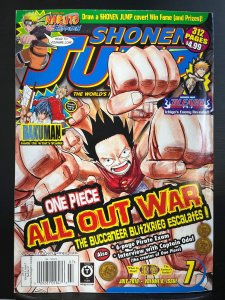 Shonen Jump #91 (Volume 8, Issue 7) July 2010 - One Piece cover (damaged)
