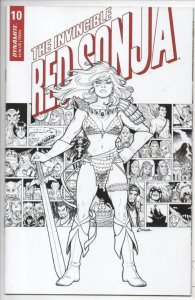 Invincible RED SONJA #10 G, NM, She-Devil, Conner Variant 1:15, 2021 2022