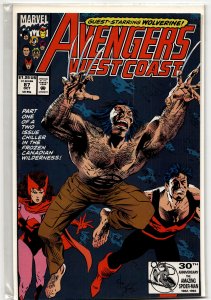 Avengers West Coast #87 (1992) West Coast Avengers / Avengers West Coast