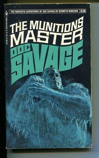 DOC SAVAGE-THE MUNITIONS MASTER-#58-ROBESON-VG/FN-JAMES BAMA COVER-1ST ED VG/FN 