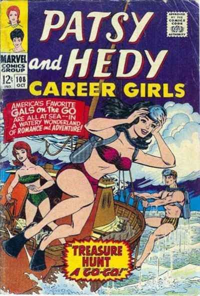 Patsy & Hedy   #108, VF- (Stock photo)