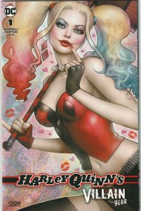 Harley Quinn's Villain Of The Year# 1 Szerdy Comic Elite Exclusive A NM+ DC [B3]