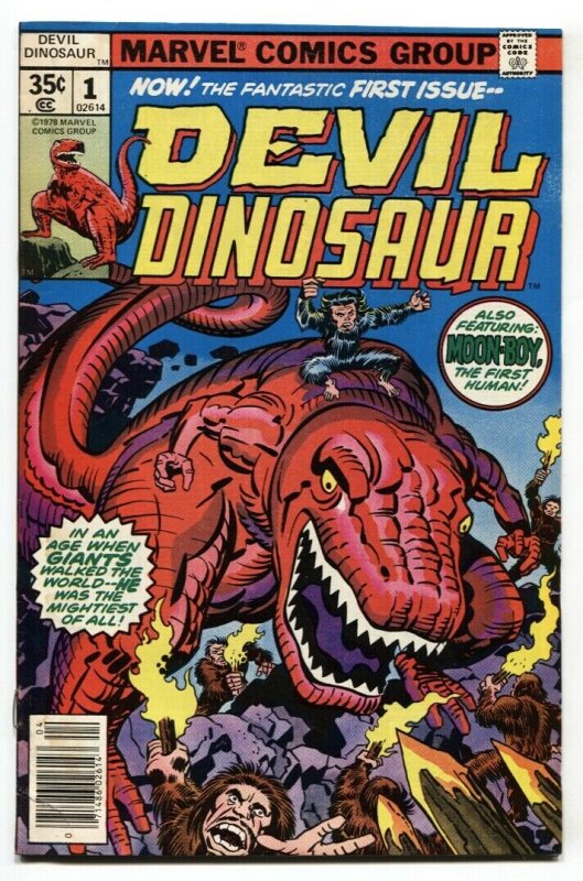 Devil Dinosaur #1 1st appearance-Jack Kirby Comic Book 1978