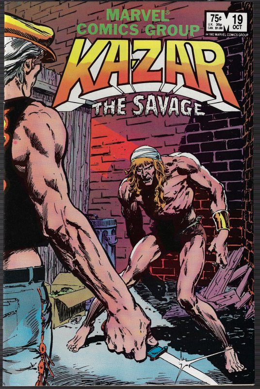 Ka-Zar the Savage #19 (Marvel, 1982)