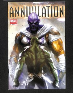 Annihilation #4 VF+ 8.5 Death of Thanos!