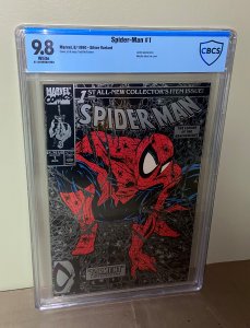 Spiderman #1 / CBCS 9.8 NM-MT / Black Variant / McFarlane / August 1990